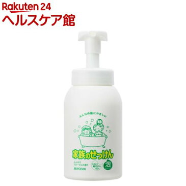 ミヨシ石鹸 家族のせっけん 泡ボディソープ(600ml)