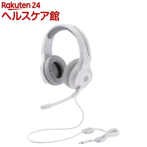 エレコム ヘッドセット オーバーヘッド ゲーミング ケーブル eスポーツ HS-G01WH(1個)【エレコム(ELECOM)】 エレコム ヘッドセット オーバーヘッド ゲーミング ケーブル eスポーツ HS-G01WH(1個)【エレコム(ELECOM)】