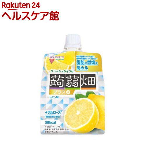 クラッシュタイプの蒟蒻畑 プラス レモン味(150g)【蒟蒻畑】