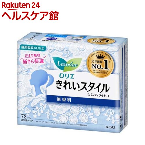 ロリエ きれいスタイル 無香料(72コ入)【ロリエ】