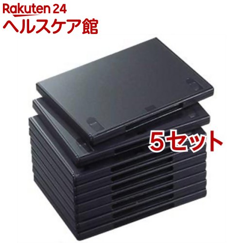 �G���R�� DVD�g�[���P�[�X CCD-DVD03BK(10��*5�Z�b�g) �G���R��(ELECOM) 