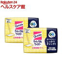 クイックルワイパー 立体吸着ドライシート(40枚入*2個セット)【クイックルワイパー】