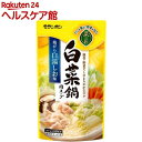 菜の匠 白菜鍋用スープ 白湯しお味(750g)