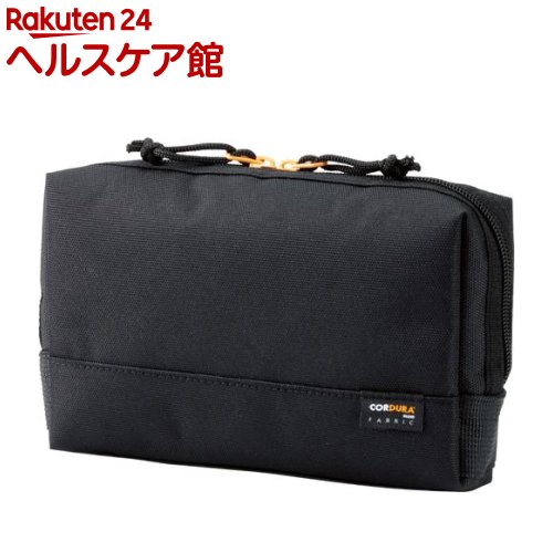 エレコム ガジェットポーチ CORDURA(R)1000D ブラック BMA-CDGP01BK(1個)【エレコム(ELECOM)】 kenkocom-11744440 楽天24 ヘルスケア館 パッケージ画像