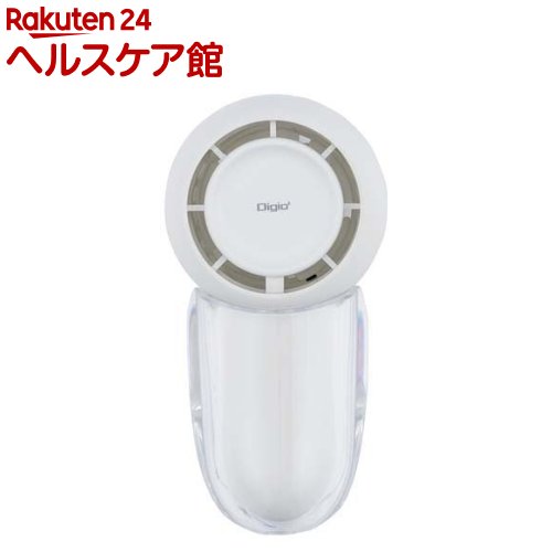 お店TOP＞家電＞季節家電＞扇風機・サーキュレーター＞USB扇風機＞Digio2 USB ハンディファン 充電式 UA-060W (1個)【Digio2 USB ハンディファン 充電式 UA-060Wの商品詳細】●涼しいを持ち歩く、USB充電式ハンディファン。●3段階風量調整：風量を3段階(弱／中／強)に調整可能。シーンに合わせた快適な風量を選べます。●USB充電式：付属のUSBケーブルでパソコンやUSB充電器から充電。バッテリー(リチウムイオン)内蔵で、アウトドアなど持ち運びに便利。一回の充電で、最大約5時間の連続使用が可能です。※フル充電時・風量弱の場合。●ストラップ付き：ストラップ付きで持ち歩きも安心。【規格概要】・本体寸法／重量：W62*D46XH122mm／約122g・対応機種：USBポートが正常に動作するパソコン・USB充電器・インターフェイス：本体側／Type-C(メス)・入力(INPUT)：5V 0.5A・電池容量：3.7V 1200mAh(リチウムイオン電池)・充電時間：約3.5時間・風量：3段階調整(弱／中／強)・連続動作時間：弱／約5時間、中／約2.5時間、強／約1.5時間・材質：ABS、PP・ケーブル長：約80cm(USBケーブル：USB A[オス]-Type-C[オス])・付属品：USBケーブル、ストラップ、取扱説明書兼保証書【原産国】中国【ブランド】Digio2【発売元、製造元、輸入元又は販売元】ナカバヤシリニューアルに伴い、パッケージ・内容等予告なく変更する場合がございます。予めご了承ください。ナカバヤシ540-0031 大阪府大阪市中央区北浜東1-200570-666-365広告文責：楽天グループ株式会社電話：050-5577-5042[季節家電/ブランド：Digio2/]