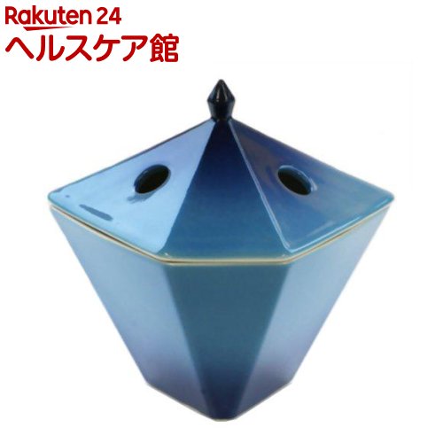 縁香炉 青(1コ入)【日本香堂】