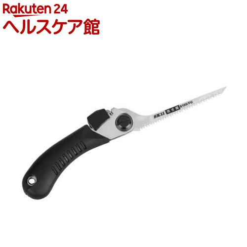 お店TOP＞DIY・ガーデン＞作業工具・大工道具＞切断工具＞のこぎり＞藤原産業 SK11 替刃式折込鋸120 突き鋸 S120-TU (1コ入)【藤原産業 SK11 替刃式折込鋸120 突き鋸 S120-TUの商品詳細】軽量・コンパクト・ポケットサイズで携帯に便利なのこぎりです。握りやすく、すべりにくいエラストマ樹脂グリップで、ロックボタンに押さえやすいPCカバー付。【規格概要】・エラストマ樹脂グリップ・刃部：板厚1.3mm・刃部：ニッケルメッキ・刃部：衝撃焼入れ【ブランド】SK11【発売元、製造元、輸入元又は販売元】藤原産業リニューアルに伴い、パッケージ・内容等予告なく変更する場合がございます。予めご了承ください。藤原産業0794-86-8200広告文責：楽天グループ株式会社電話：050-5577-5042[DIY/ブランド：SK11/]