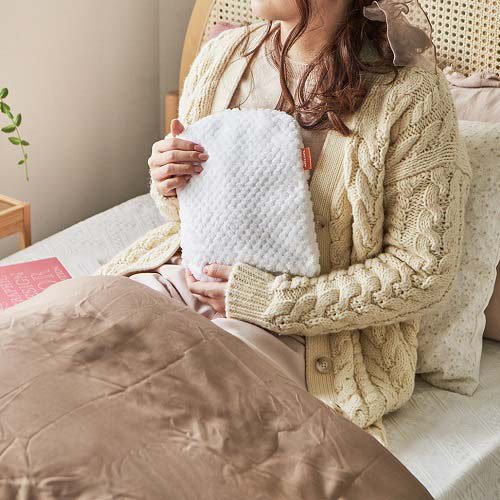 アピックス SHIZUKU e湯たんぽ ホワイト AEY-S30 WH(2セット)【アピックス】