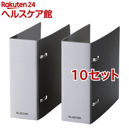 �G���R�� DVD�ECD�s�D�z�P�[�X��p�t�@�C�� 2���� CCD-B02WBK �u���b�N(10�Z�b�g) �G���R��(ELECOM) 