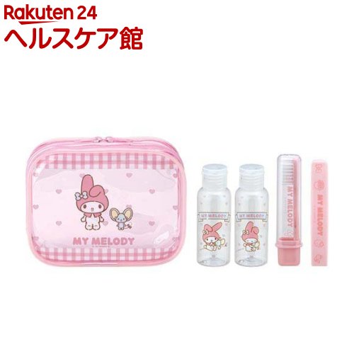 トラベルセット ポーチ 歯ブラシ くし コスメポーチ サンリオ マイメロディ TB6SCT(1個)
