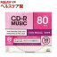 CD-R Audio 80分 カラーミックス・ストライプ10色 10CDRA.DESMIX.80VXCA(1コ入)