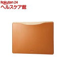 エレコム MacBook Pro 13インチ 13.6インチ パソコン ケース スリーブタイプ キャメル(1個)【エレコム(ELECOM)】(2)