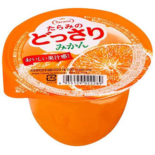 たらみのどっさり みかんゼリー( 230g×6個入)【どっさりシリーズ】[たらみ おやつ デザート みかん 果汁 常温] kenkocom-11757183 楽天24 ヘルスケア館 サンプル画像2