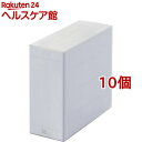 エレコム Blu-ray DVD CD対応クリアケース 36枚収納 クリア CCD-FBB36CR(10個セット)【エレコム(ELECOM)】