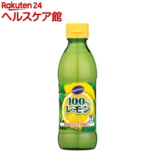 ミツカン サンキスト100％レモン(300mL)のサムネイル