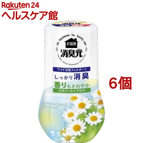 お部屋の消臭元 カモミール＆アロマ(400ml*6個セット)【消臭元】