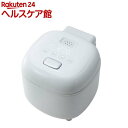 アルコレ 3合炊き炊飯器 ホワイト ARC-T3001/W(1台)【アルコレ(AL COLLE)】