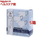 彩 SAI 立体アクセントカラーマスク やや大きめサイズ( 30枚入×5箱セット)