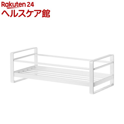 お店TOP＞日用品＞洗面・バス用品＞バスグッズ＞シャンプースタンド＞ディスペンサースタンド 1段 ミスト ホワイト (1コ入)【ディスペンサースタンド 1段 ミスト ホワイトの商品詳細】●バスタブの縁にも便利な収納ラックです。●空いているス...