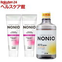 ノニオ ハミガキ ピュアリーミント2個+マウスウォッシュ ノンアルコー...(4)