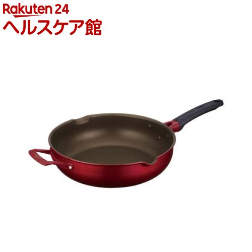 サーモス デュラブルシリーズ IH対応 マルチパンKFJ 30cm レッド KFJ-030W R(1個)...