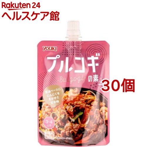 ユウキ食品 プルコギの素(90g*30個セット)【ユウキ食品(youki)】[韓国 焼肉たれ ソース]