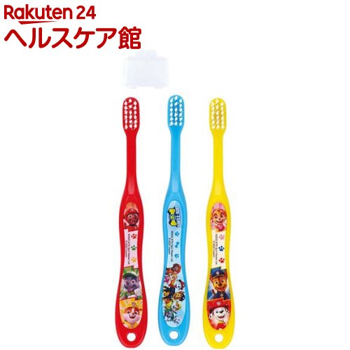 歯ブラシ 子供 キャップ付 3~5才 3本 キャラクター パウ・パトロール パウパト TB5ST(1個×3本入) 歯ブラシ 子供 キャップ付 3~5才 3本 キャラクター パウ・パトロール パウパト TB5ST(1個×3本入)