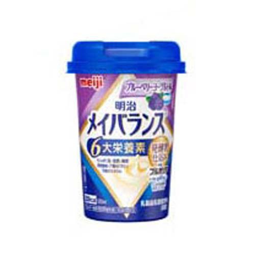 楽天24 ヘルスケア館のメイバランスミニ カップ ブルーベリーヨーグルト味(12本入×2セット(1本125mL))【メイバランス】｜アングル2