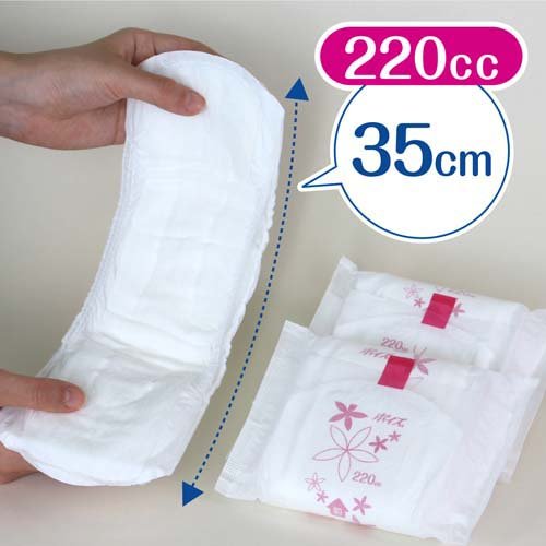 ポイズ 肌ケアパッド 吸水ナプキン 特に多い長...の紹介画像3