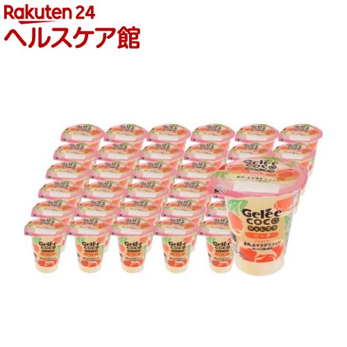 ジュレココ ピーチ(160g*36個セット)【ジュレココ(Geleecoco)】