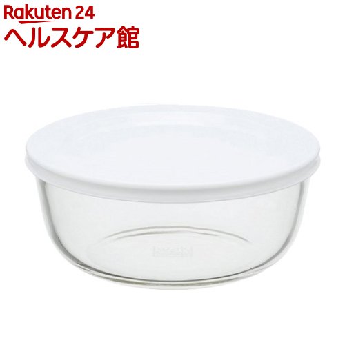 イワキ(iwaki) パックぼうる 800ml KBC4150-W1(1個)【イワキ(iwaki)】 耐熱ガラス 保存容器 電子レンジ オーブン 入れ子