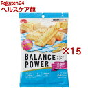 バランスパワー 北海道バター(6袋入×15セット(1袋2本))【ヘルシークラブ】