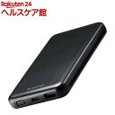 エレコム モバイルバッテリー PD準拠 20W出力 タイプC*1ポート ブラック EC-C03BK 1個 【エレコム ELECOM 】