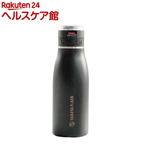 お店TOP＞ホーム＆キッチン＞弁当・水筒＞水筒・マグボトル＞水筒直飲みタイプ＞タケヤ フラスク トラベラー 17 ステンレス製携帯魔法瓶 オニキス #50840 (1個)【タケヤ フラスク トラベラー 17 ステンレス製携帯魔法瓶 オニキス #50840の商品詳細】●真空二重構造で長時間保温保冷できます。●断熱効果により熱いものを入れても本体外側は熱くなりません。●優れた密封性なので、バックに入れて持ち運べます。●持ち運びやすいハンドル付。●ボタンをワンプッシュするとキャップが開きます。●コーヒーを飲むときにぴったりのフタ。●ロック機能付きで安心です。●耐久性の高いパウダーコート塗装。【規格概要】サイズ：約7.4*7.4*高さ22.5cm容量：約500ml材質：本体(アウター・インナー／ステンレス鋼、シリコーンパッド／シリコーンゴム)、フタユニット(ハンドル／飽和ポリエステル樹脂、後側スプリング・後側軸・前側軸・前側スプリング／ステンレス鋼、キャップ・飲み口フタ／ポリプロピレン、ロック・ボタン／ABS樹脂、飲み口パッキン・飲み口フタパッキン／シリコーンゴム)保温効力：86度以上(1時間)／64度以上(6時間)保冷効力：9度以下(6時間)【注意事項】・フタユニット及び飲み口カバー、ロックレバーは確実に閉めてご使用ください。・飲み物は規定量までにしてください。・ドライアイスまたは炭酸飲料は入れないでください。・食器洗浄機、食器洗い乾燥機などではご使用にならないでください。【原産国】中国【発売元、製造元、輸入元又は販売元】タケヤ化学工業リニューアルに伴い、パッケージ・内容等予告なく変更する場合がございます。予めご了承ください。タケヤ化学工業583-0846 大阪府羽曳野市東阪田750729-56-7636広告文責：楽天グループ株式会社電話：050-5577-5042[食器・カトラリー]