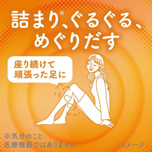 めぐりズム 蒸気めぐる足シート 無香料(6枚入*12箱セット)【めぐりズム】