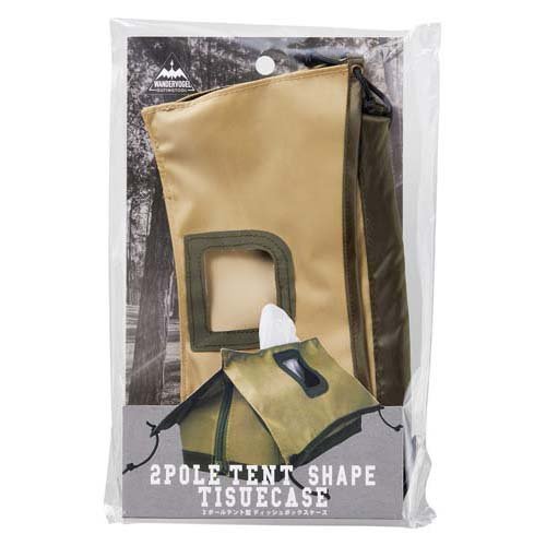 セトクラフト ティッシュケース (2ポールテント) ベージュ F23-0332-BE(1個)