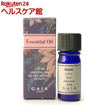 ガイア エッセンシャルオイル ローズ・オットー(3mL)【ガイア(GAIA)】【送料無料】