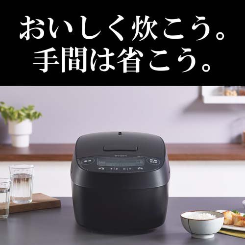 タイガー(TIGER) 圧力IHジャー炊飯器 5.5合炊き モーブブラック JPV-Y100KV(1台)【...