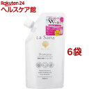 ラサーナ 海藻 海泥 シャンプー 詰め替え(380ml*6袋セット)【ラサーナ】[海藻 海泥 アミノ酸系洗浄成分 頭皮 洗浄力]