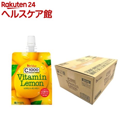 C1000 ビタミンレモンゼリー(180g*24個セット)【C1000】