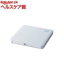 お店TOP＞家電＞情報家電＞パソコンサプライ＞ハードディスクドライブ＞ロジテック スマホ用CDレコーダー ワイヤレス接続 高速 ホワイト (1個)【ロジテック スマホ用CDレコーダー ワイヤレス接続 高速 ホワイトの商品詳細】●iPhone・iPadやAndroid端末とワイヤレス接続で、付属のアプリを使って音楽CDの録音／再生ができるワイヤレスDVDドライブ。●高速ワイヤレス通信モデル。●3ステップのカンタン操作で、音楽CDをスマホに取り込み、音楽再生させることができます。●パソコンを使う必要はありません。●取り込んだ音楽は、自動でアーティスト名、曲名、アルバム名、アルバムジャケット写真を表示させることができます。●さらに歌詞を表示させることができ、再生に合わせて歌詞を追う事ができます。歌詞の表示は、お友達のスマホへも表示させることができる機能があるため、カラオケが一緒にできます。●CDブックレットやランキング機能もあるため、アーティスト情報や、ランキングの表示ができ、ファンであるアーティストの情報を追う事ができます。●取り込んだ音楽をカーナビで再生させる事ができるディスプレイオーディオ機能搭載。車で音楽再生させることができます。(カーナビがCarPlay、Android Auto対応している必要あり)●音楽CD作成機能もあるため、アプリ内の音楽データのバックアップ、プレイリストの曲を書き出してオリジナルCDの作成が可能です。●音楽を取り込む際は、音質を選ぶ事ができます。高音質のロスレスでのレコーディングから、スマホの容量を節約したい容量重視の設定が可能です。●パソコンへの接続へ対応しており、データバックアップ、動画や音楽再生など通常のDVDドライブとしても使用することができます。●耐振動機構(JIS D1601準拠)を搭載しており、製品を使用している際の、不意な振動による動作不安定／失敗しにくい構造を持っております。【規格概要】・接続可能な機器：iOS、Android OS端末。ウォークマン ※詳しい対応につきましては接続対応表をご覧ください。※パソコン接続時は、USBポート搭載 Windowsパソコン、Macシリーズ・対応OS(USB3.0接続時)：iOS 11.0 〜 15.0、iPadOS 13.0 〜 15.0、Android 6.0 〜 12.0 (パソコン接続時は、Windows 11／10／8.1、MacOS 10.5以降、ChromeOS※1 ※いずれも日本語OSに限ります。※1 読み取り専用。付属ソフトはご使用になれません。)・インターフェース：USB3.0・コネクタ形状：USB microBx1、電源ポートx1・対応メディア(DVD-ROM)：対応 (DVD-Video形式に限る) ※DVD再生アプリ使用の場合。※再生には別途有償アプリが必要です。※DVDレコーダー等で録画した番組(DVD-VR形式)の視聴には対応していません。・対応メディア(CD-R／RW)：対応 (音楽用CD-R／RW、DVD-R／RWのCD-DA)・対応メディア(DVD-RAM)：対応 ※カートリッジに入ったDVD-RAMディスクはカートリッジから取り出した状態で使用する必要があります。 ※MacOSではDVD-RAMの読み込み／書込みに対応しておりません。・対応メディア(DVD+R)：対応 ※パソコン接続時の場合 (別途USBケーブルが必要)・対応メディア(DVD+R DL 2層)：対応 ※パソコン接続時の場合 (別途USBケーブルが必要)・対応メディア(DVD+RW)：対応 ※パソコン接続時の場合 (別途USBケーブルが必要)・対応メディア(DVD-R)：対応 ※パソコン接続時の場合 (別途USBケーブルが必要)・対応メディア(DVD-R DL 2層)：対応 ※パソコン接続時の場合 (別途USBケーブルが必要)・対応メディア(DVD-RW)：対応 ※パソコン接続時の場合 (別途USBケーブルが必要)・対応メディア(CD-R／RW)：対応 ※パソコン接続時の場合 (別途USBケーブルが必要)・対応メディア(DVD-ROM)：対応 ※パソコン接続時の場合 (別途USBケーブルが必要)・書込速度(DVD-RAM)：5倍速 ※パソコン接続時の場合 (別途USBケーブルが必要)・書込速度(DVD+R)：8倍速 ※パソコン接続時の場合 (別途USBケーブルが必要)・書込速度(DVD+R DL 2層)：6倍速 ※パソコン接続時の場合 (別途USBケーブルが必要)・書込速度(DVD+RW)：8倍速 ※パソコン接続時の場合 (別途USBケーブルが必要)・書込速度(DVD-R)：8倍速 ※パソコン接続時の場合 (別途USBケーブルが必要)・書込速度(DVD-R DL 2層)：6倍速 ※パソコン接続時の場合 (別途USBケーブルが必要)・書込速度(DVD-RW)：6倍速 ※パソコン接続時の場合 (別途USBケーブルが必要)・書込速度(CD-R／RW)：24倍速 ※パソコン接続時の場合 (別途USBケーブルが必要)・読込速度(DVD-RAM)：5倍速 ※パソコン接続時の場合 (別途USBケーブルが必要)・読込速度(DVD+R)：8倍速 ※パソコン接続時の場合 (別途USBケーブルが必要)・読込速度(DVD+R DL 2層)：8倍速 ※パソコン接続時の場合 (別途USBケーブルが必要)・読込速度(DVD+RW)：8倍速 ※パソコン接続時の場合 (別途USBケーブルが必要)・読込速度(DVD-R)：8倍速 ※パソコン接続時の場合 (別途USBケーブルが必要)・読込速度(DVD-R DL 2層)：8倍速 ※パソコン接続時の場合 (別途USBケーブルが必要)・読込速度(DVD-RW)：8倍速 ※パソコン接続時の場合 (別途USBケーブルが必要)・ディスクローディング方式：トレー・設置方向：水平・筐体材質(カラー)：ホワイト・入力電圧：DC+5V(DC Jackより供給)・外形寸法(幅*奥行き*高さ)：159*157*17mm(本体のみ、突起部を除く)・質量：300g(本体のみ)・保証期間：1年間・法令対応：TELEC(内蔵無線モジュール)、電波法 工事設計認証取得(内蔵無線設備)、RoHS指令準拠、PSE(ACアダプタ)・付属品：ポータブルDVDユニット1台、USB-DC Jackケーブル(約1m)1本、USB ACアダプタ1個、セットアップガイド(保証書、安全上のご注意、サポート修理案内含む)1枚【原産国】中国【ブランド】エレコム(ELECOM)【発売元、製造元、輸入元又は販売元】エレコムリニューアルに伴い、パッケージ・内容等予告なく変更する場合がございます。予めご了承ください。エレコム541-8765 大阪市中央区伏見町4丁目1番1号 9F0570-084-465広告文責：楽天グループ株式会社電話：050-5577-5042[情報家電/ブランド：エレコム(ELECOM)/]