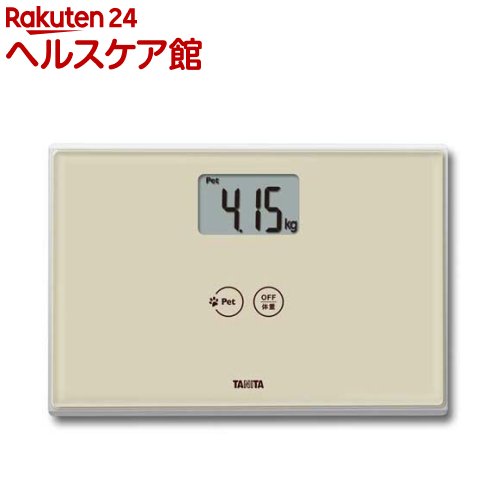タニタ 体重計 デジタルヘルスメーター アイボリー CA-100-IV(1台)【タニタ(TANITA)】
