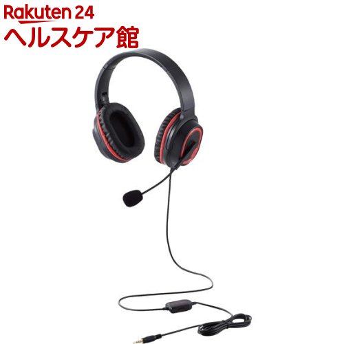 エレコム ヘッドセット オーバーヘッド ゲーミング 両耳 φ3.5mm HS-G30BK(1セット)【エレコム(ELECOM)】