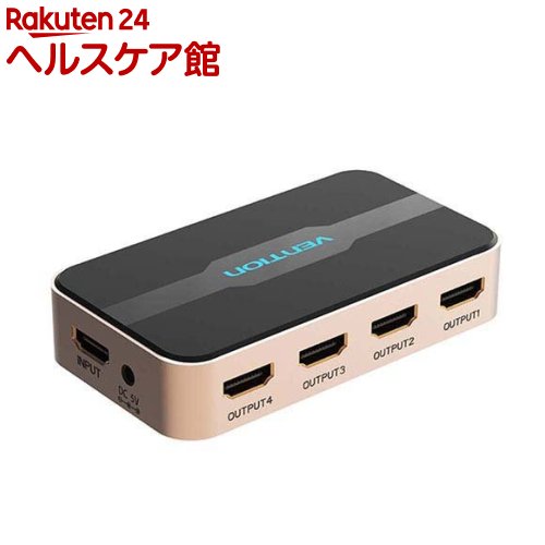 VENTION 1 In 4 Out HDMI ץå Black AC-2496(1)VENTION