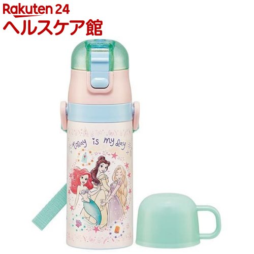 樂天商城 - 軽量 2WAY ステンレス 子供用 水筒 直飲み＆コップ飲み プリンセス23(1本)