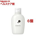 エージーデオ24 デオドラントボディミルク 無香性(180ml*6個セット)【エージーデオ24(Ag deo 24)】