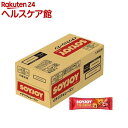 お店TOP＞健康食品＞ダイエットサポート＞ダイエットフード＞ダイエットバー＞SOYJOY(ソイジョイ) イチジク＆レーズン (30g×12本×4箱)【SOYJOY(ソイジョイ) イチジク＆レーズンの商品詳細】●小麦粉を使わず栄養豊富な大豆をまるごと粉にして使用。●ボロボロこぼれず、食べる時に音もしないので食べやすい。携帯・保存に便利。●低GI食品。●ドライイチジクのプチプチとした食感がアクセント。※GI値が低いほど糖質の吸収がおだやかになるので、太りにくいと言われている。【品名・名称】菓子【SOYJOY(ソイジョイ) イチジク＆レーズンの原材料】大豆粉(国内製造)、マーガリン、レーズン、卵、砂糖、アーモンド、イヌリン、パインアップル加工品、ラズベリー加工品、難消化性デキストリン、イチジクペースト、食塩、紅茶エキスパウダー／香料【栄養成分】1本(30g)当たりエネルギー 136kcal、タンパク質 4.7g、脂質 8.0g(飽和脂肪酸 2.3g、トランス脂肪酸 0g)、コレステロール 7〜15mg、炭水化物 13.5g(糖質 9.1g、食物繊維 4.4g)、食塩相当量 0.09〜0.20g※大豆イソフラボン 17mg【アレルギー物質】卵・大豆・アーモンド【保存方法】高温をさけ、涼しい場所に保存してください。【注意事項】開封後は早くお召し上がりください。※本品は乳成分、ピーナッツを含む製品と共通の設備で製造しています。※レーズンに一部固い部分が含まれることがありますが、品質に問題ありません。【原産国】日本【ブランド】SOYJOY(ソイジョイ)【発売元、製造元、輸入元又は販売元】大塚製薬商品に関するお電話でのお問合せは、下記までお願いいたします。受付時間9：00-17：00(土・日・祝日、休業日を除く)飲料、食品、サプリメント：0120-550-708エクエル：0120-008018化粧品、医薬部外品：03-3293-3212輸液、ラコール、ツインライン、メディカルフーズ(OS-1、エンゲリード、GFO等)につきましては、株式会社大塚製薬工場 0120-872-873(受付時間9：00-17：30(土・日、祝日、当社休業日を除く)までお問合せください。リニューアルに伴い、パッケージ・内容等予告なく変更する場合がございます。予めご了承ください。大塚製薬101-8535 東京都千代田区神田司町2丁目9番 ※お問合せ番号は商品詳細参照広告文責：楽天グループ株式会社電話：050-5577-5042[ダイエット食品/ブランド：SOYJOY(ソイジョイ)/]