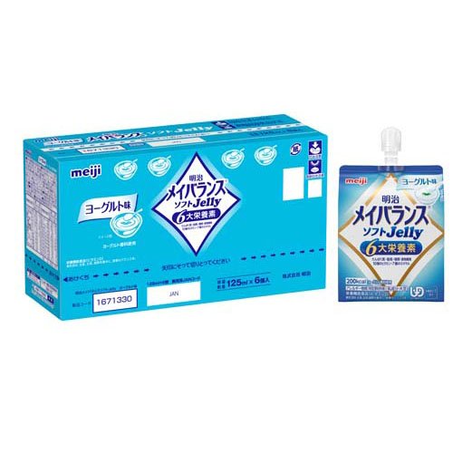 明治 メイバランス ソフトゼリー ヨーグルト味(6個入×4セット(1個125ml))【メイバランス】