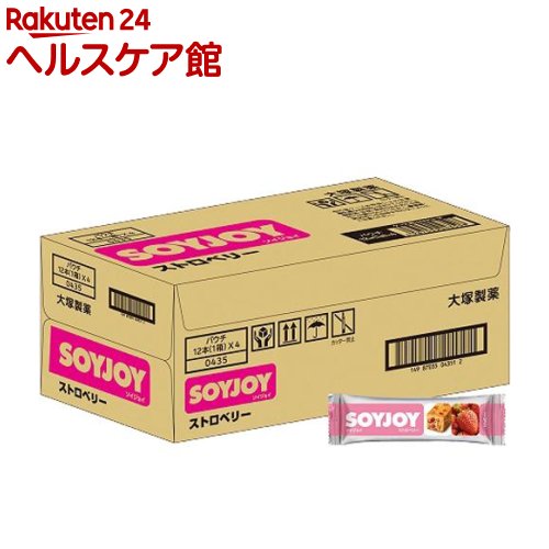 SOYJOY(ソイジョイ) ストロベリー(30g*12本入*4コ)【SOYJOY(ソイジョイ)】