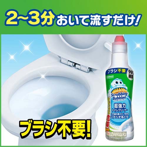 スクラビングバブル 超強力トイレクリーナー(400g*10本セット)【スクラビングバブル】[トイレ洗剤 トイレ掃除 まとめ買い 洗浄 大容量] kenkocom-12097003 楽天24 ヘルスケア館 サンプル画像2